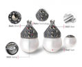 Boucles d'oreilles Nacre Naturelle