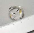 Bague de chien teckel 