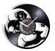 Horloges originales réalisées avec d'anciens disques vinyles