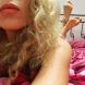 Gode ceinture et massage de la prostate par magnifique blonde