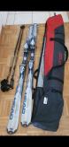 A vendre 1 paire de skis Head carving avec bâtons Leki et fourre Ochsner