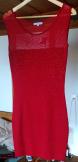 Robe de soirée, rouge