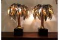 Lampe Palmier vintage, la paire