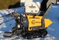 Brouette Dumper à moteur avec pelle chargeante, 500 Kg, Lumag, Neuve