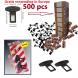 🟢 lot SOLDERIE clips ceinture de sécurité 500 pcs (x2 ) / cartons 🟢