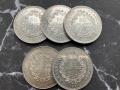 Lot 50 Francs Hercule Argent (10 pièces)