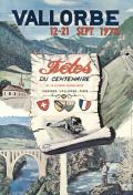 Affiche, Vallorbe Sept. 1970, Fêtes du Centenaire