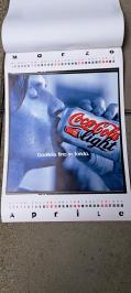 Calendrier Coca-Cola 1998 Coupe du monde football France